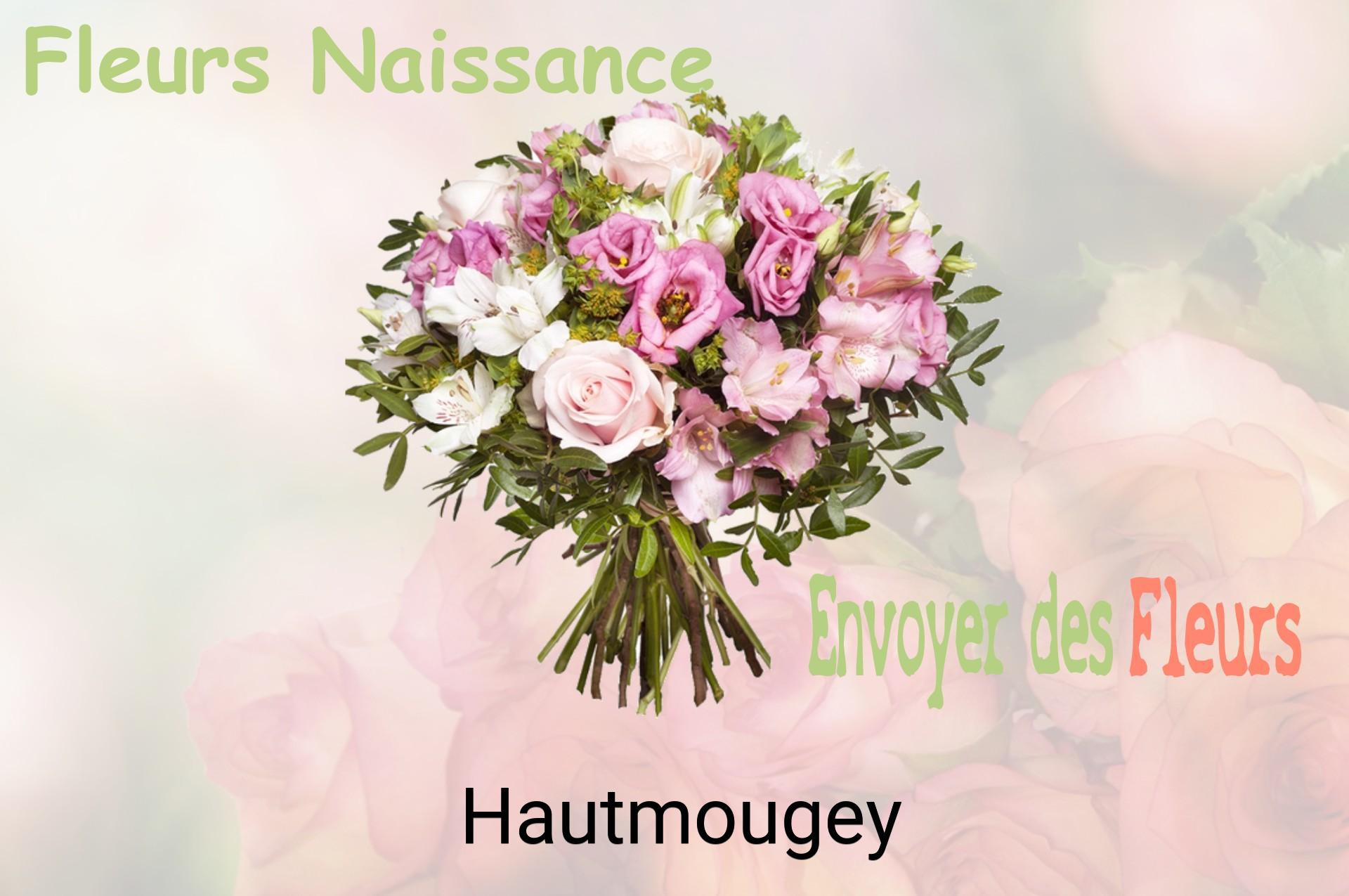 Bouquet de fleurs de naissance livré à Hautmougey