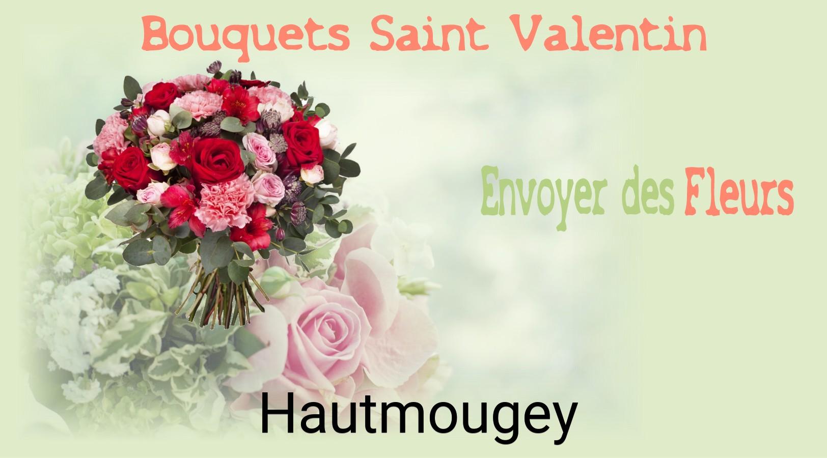 Roses de Saint-Valentin livrées à Hautmougey